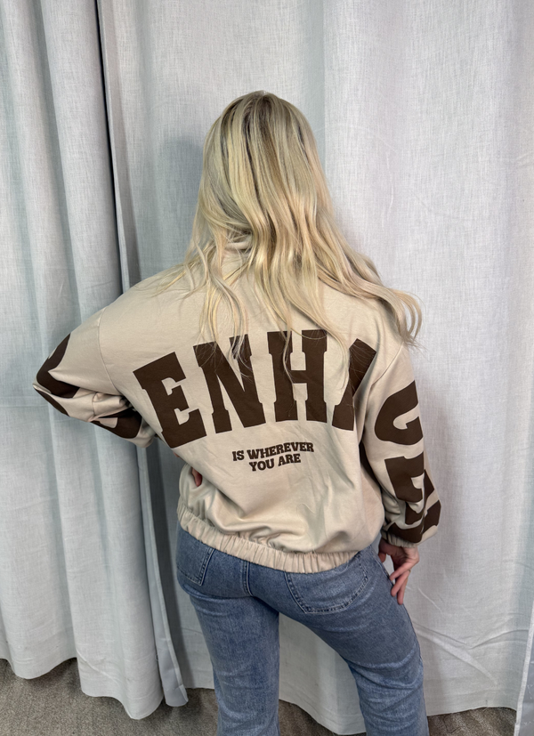 ZIP HOODIE MED LÖS PASSFORM