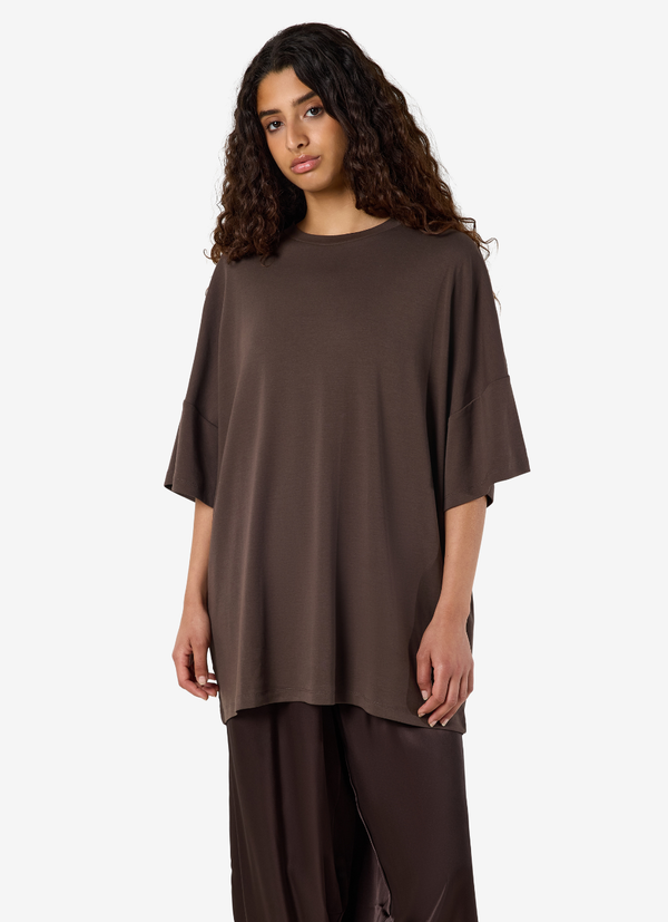 MOCCA BOXY TEE DRESS