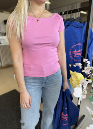 T-SHIRT I MJUK BOMULL MED STRETCH