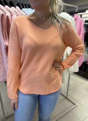 FINSTICKAD TRÖJA ONESIZE V-RING