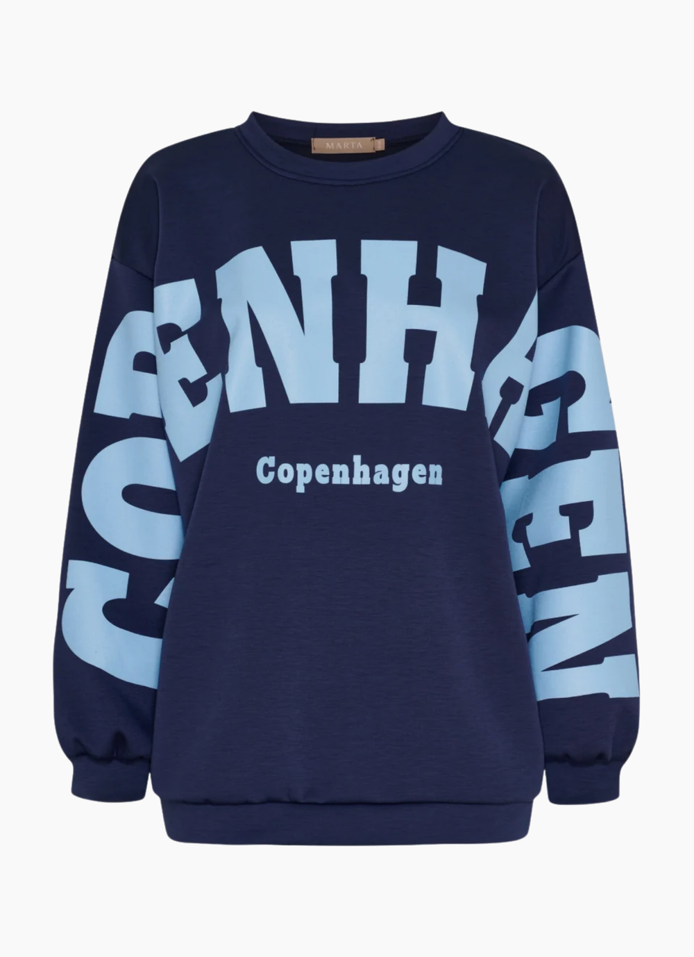 OVERSIZE MJUK SWEATSHIRT MED PRINT
