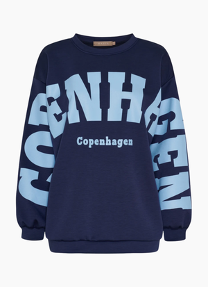 OVERSIZE MJUK SWEATSHIRT MED PRINT