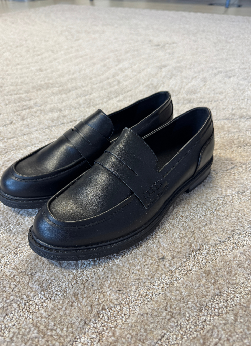 LOAFERS I LÄDERLOOK