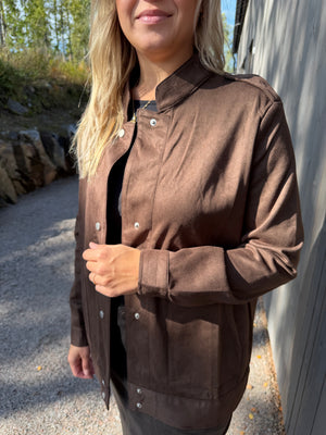 SARA SUEDE JACKET