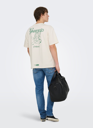 Garfield Relaxed Fit T-shirt med Print