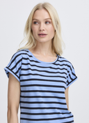 RANDIG T-SHIRT I BOMULLSBLANDNING