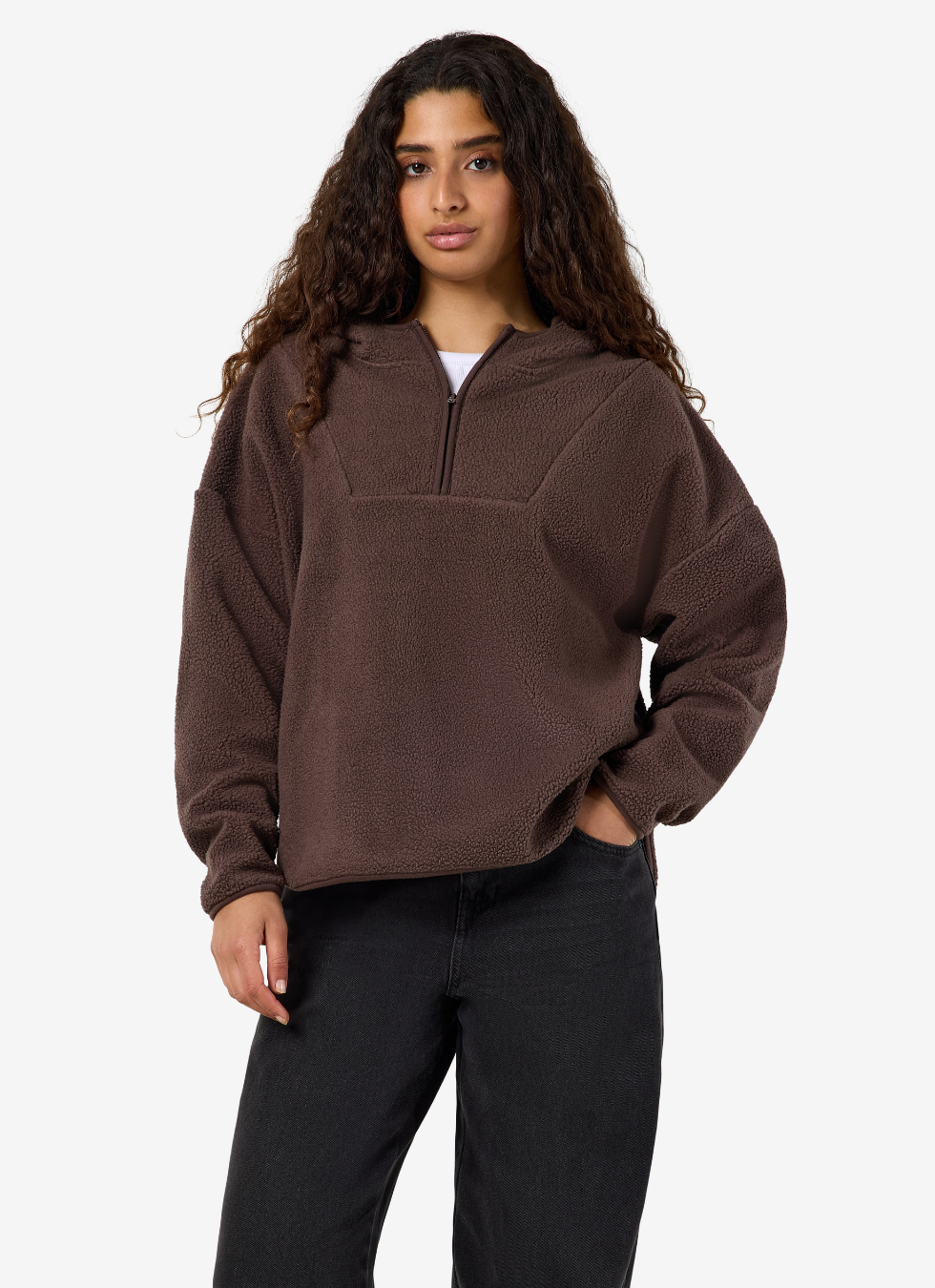 COSY HALFWAY ZIP SWEATHER