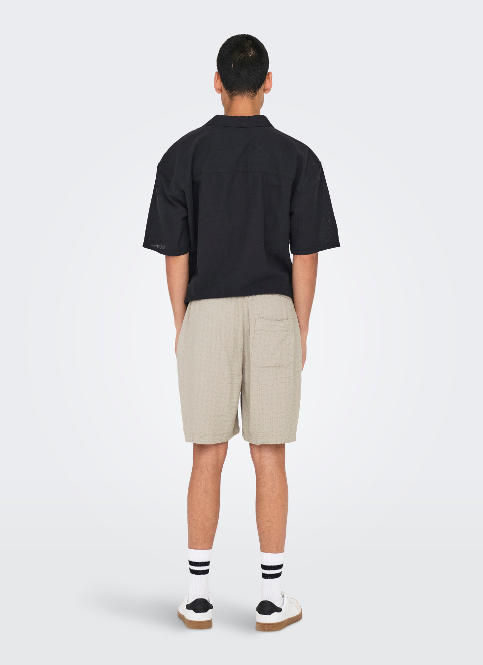 SHORTS I VISKOS/LINNE