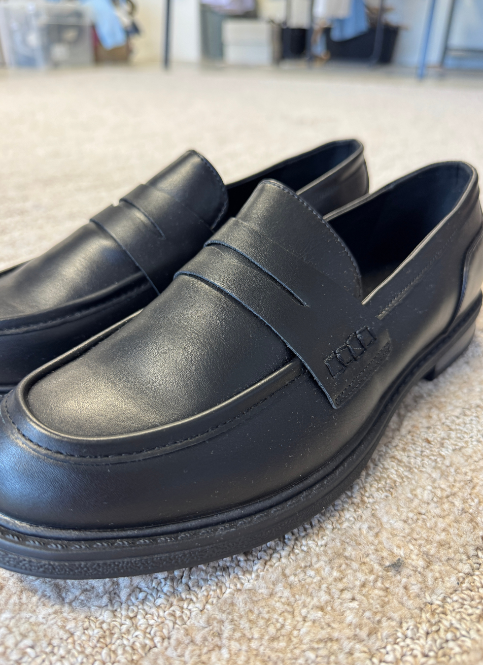 LOAFERS I LÄDERLOOK