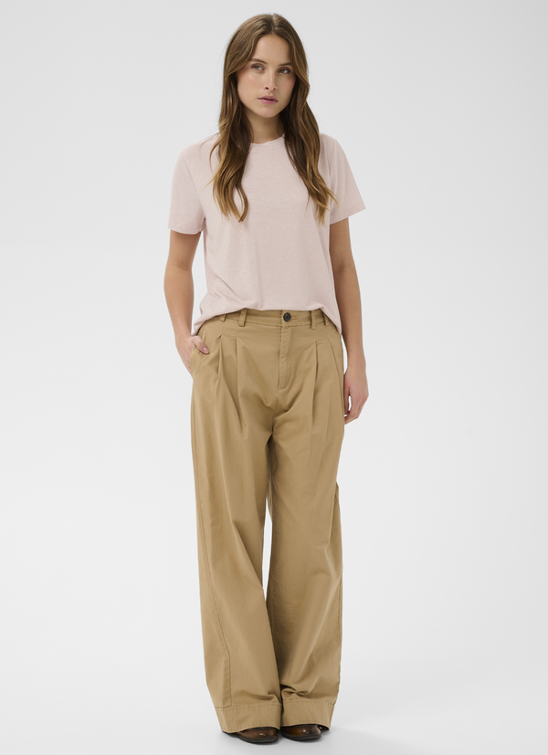 GLITTRANDE T-SHIRT I VISKOSBLANDNING