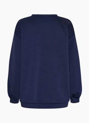 OVERSIZE MJUK SWEATSHIRT MED PRINT