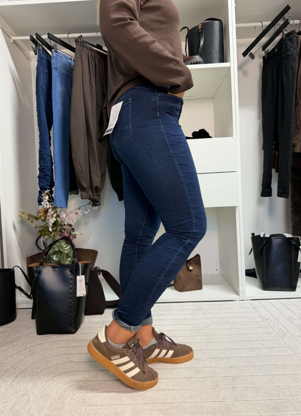TOXIC JEANS MED KNAPPAR