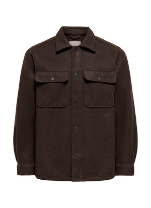 SASH WOOLEN SHIRT