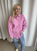 OVERSIZE DENIMSKJORTA I BOMULL