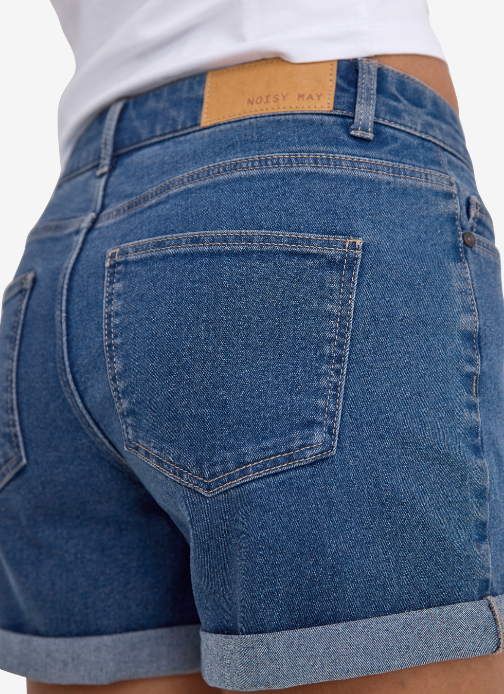 DENIMSHORTS MED SLIM PASSFORM