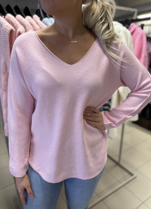 FINSTICKAD TRÖJA ONESIZE V-RING