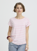 RANDIG T-SHIRT I BOMULLSBLANDNING