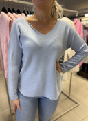 FINSTICKAD TRÖJA ONESIZE V-RING