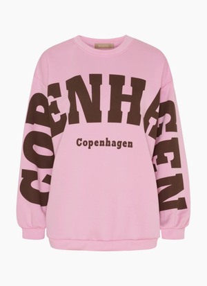 OVERSIZE MJUK SWEATSHIRT MED PRINT