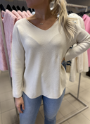 FINSTICKAD TRÖJA ONESIZE V-RING