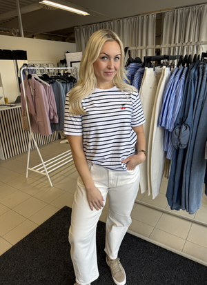 RANDIG T-SHIRT I MJUK BOMULL