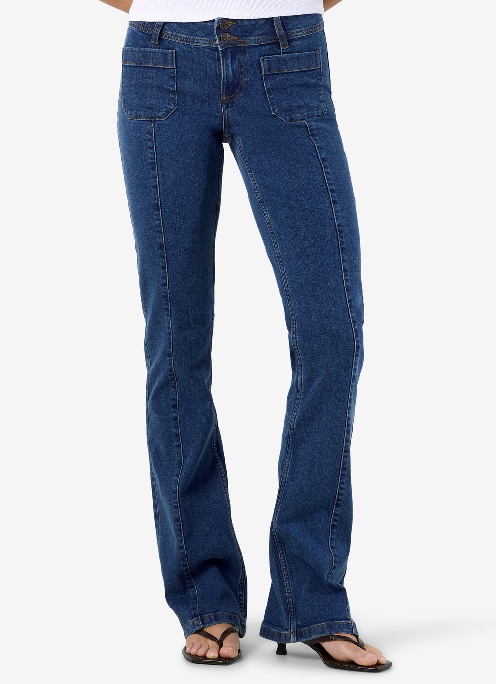 BOOTCUT JEANS MED STRETCH