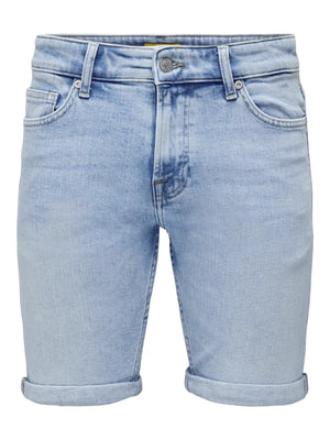 DENIMSHORTS I MJUK STRETCH