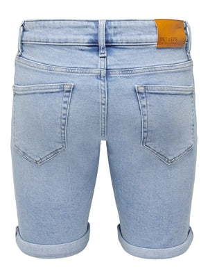 DENIMSHORTS I MJUK STRETCH