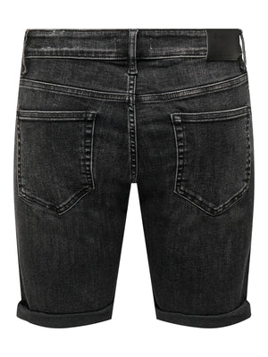 DENIMSHORTS I MJUK STRETCH