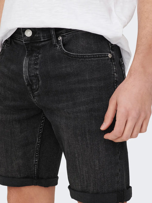 DENIMSHORTS I MJUK STRETCH